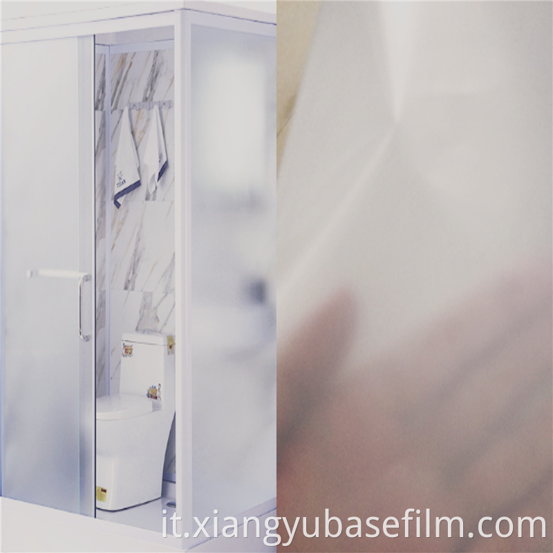 Matte Translucent Bathroom Film 4